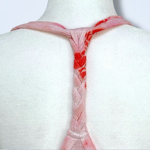 American Rag Large Tank Top Floral Multicolor Braided Straps Pull Bottom LIGHT - Picture 7 of 12